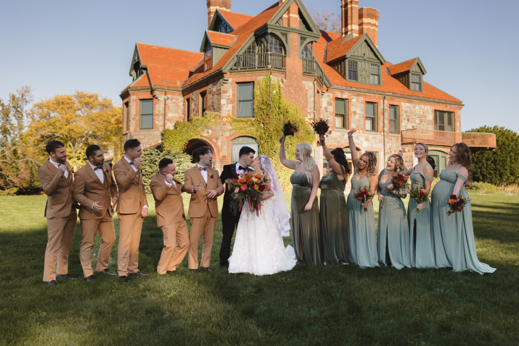 Eustis Estate Fall Wedding in New England