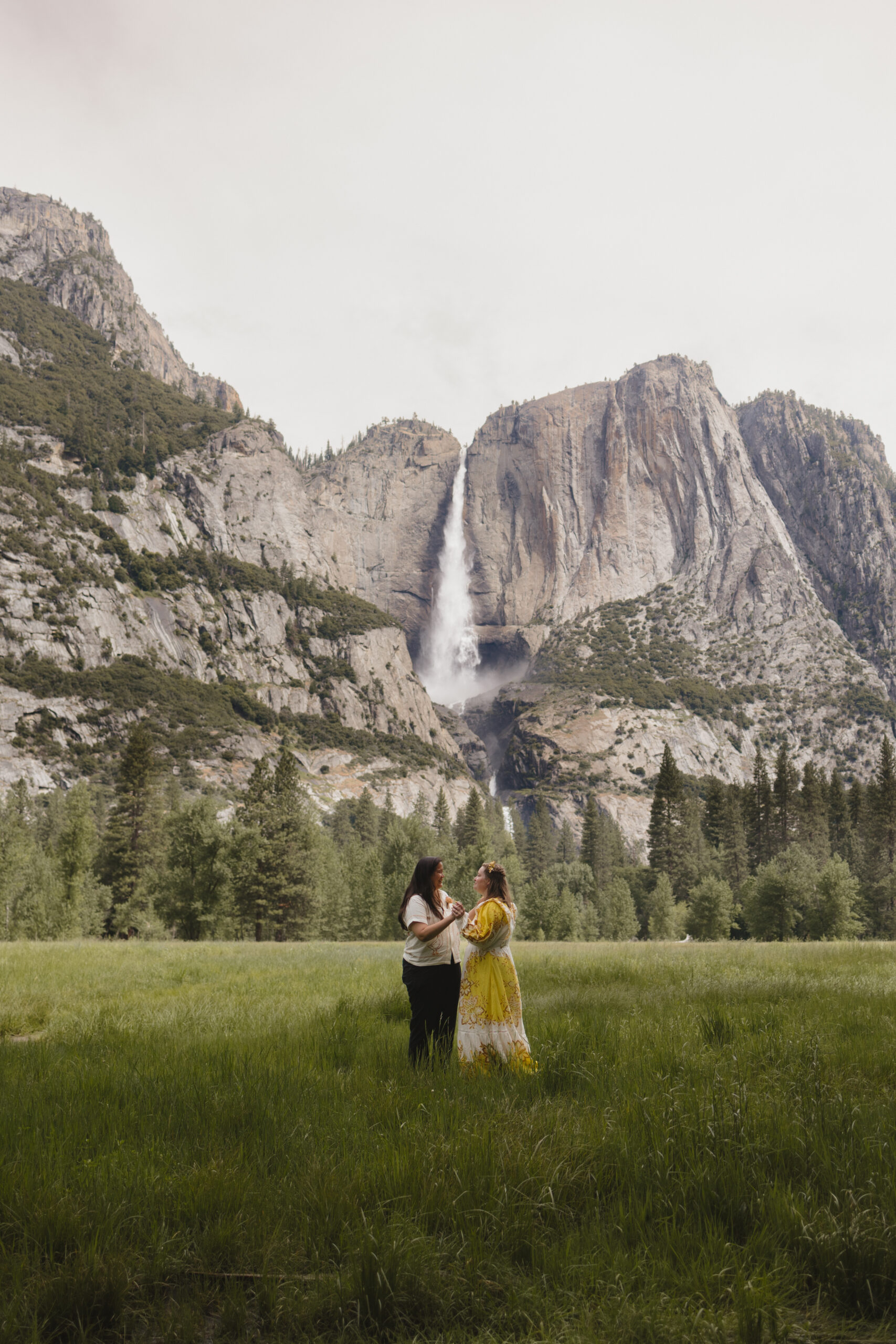 Yosemite Swinging Bridge Wedding