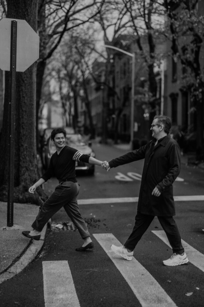 Brooklyn Bridge Sunrise Engagement Photos