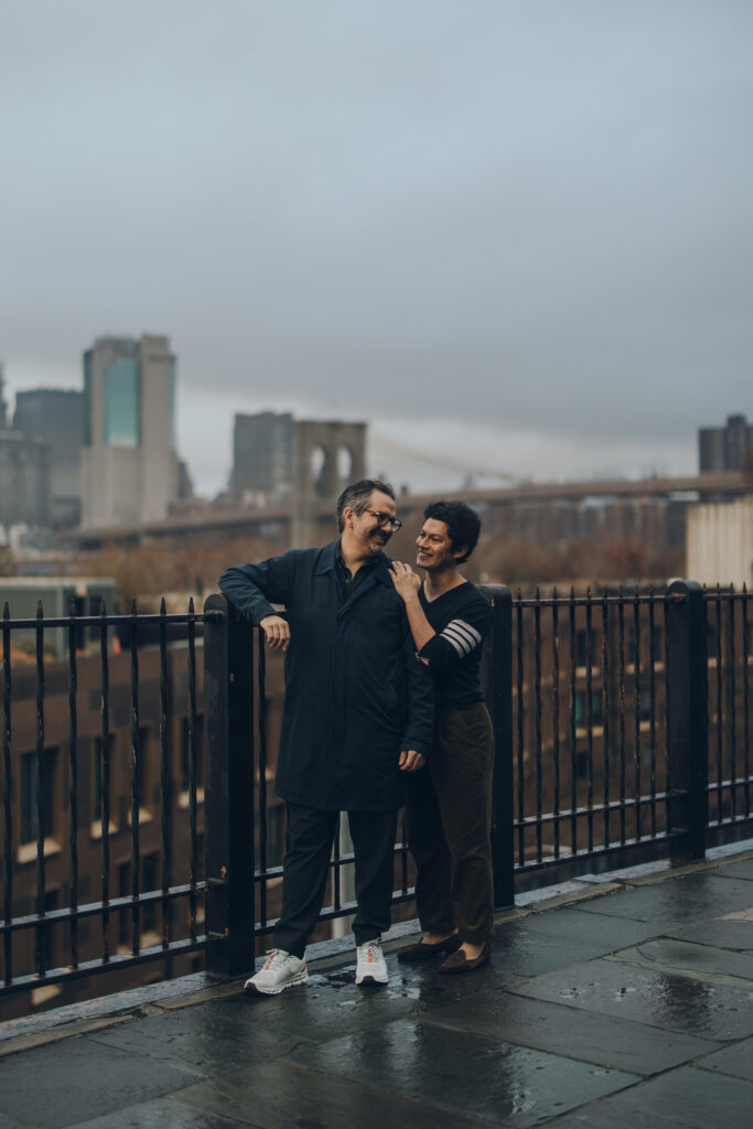 Brooklyn Bridge Sunrise Engagement Photos