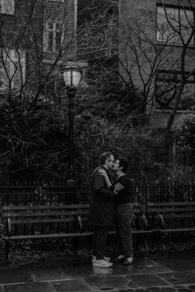 Brooklyn Bridge Sunrise Engagement Photos