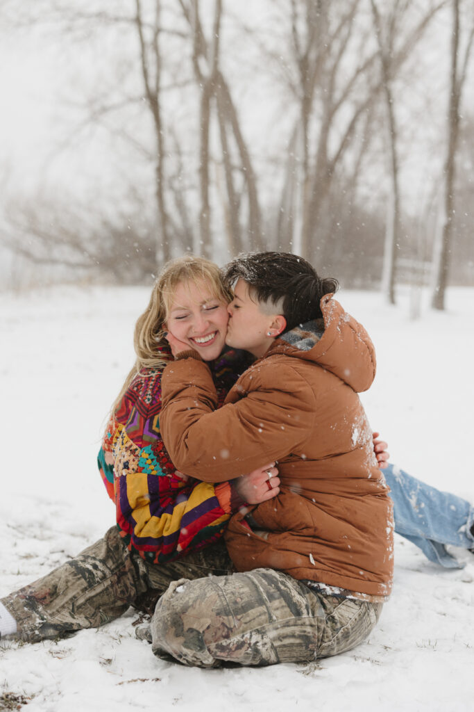 Winter engagement session ideas