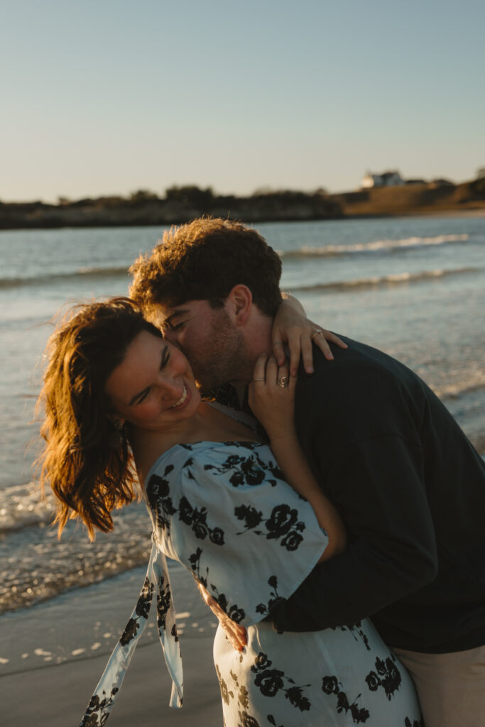 Newport RI Engagement Session | Bailey's Beach