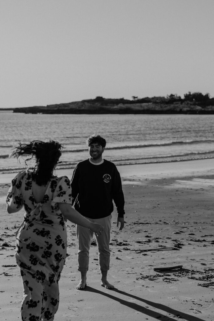 Newport RI Engagement Session | Bailey's Beach