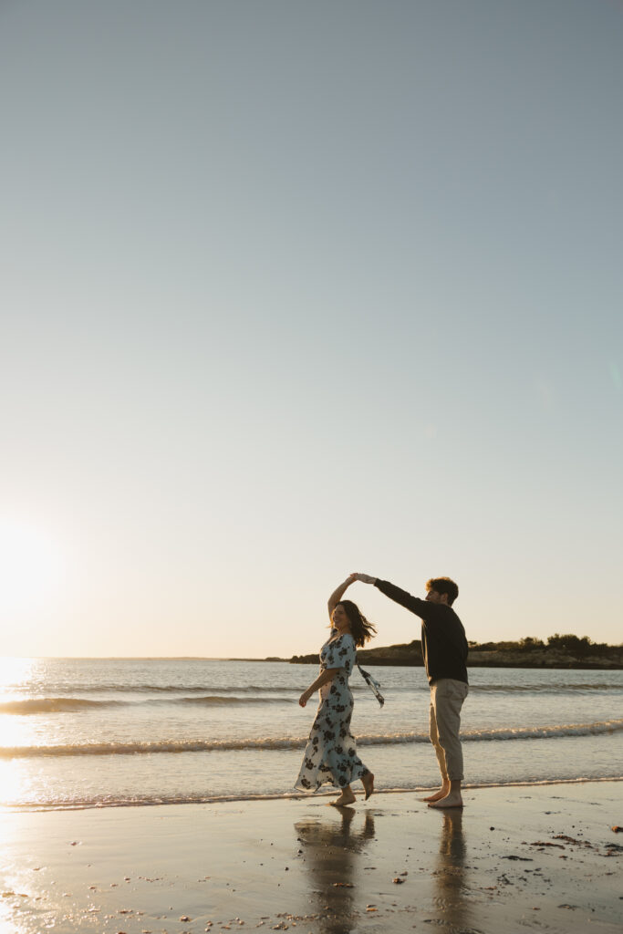 Newport RI Engagement Session | Bailey's Beach