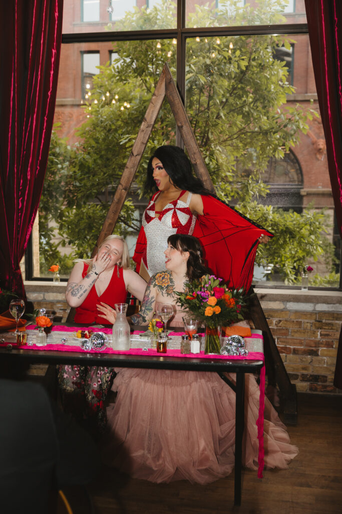 Drag Show Wedding Performance