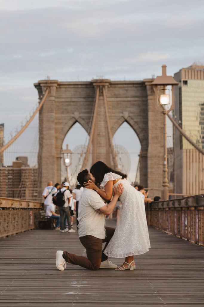 Brooklyn Bridge Proposal Photographer