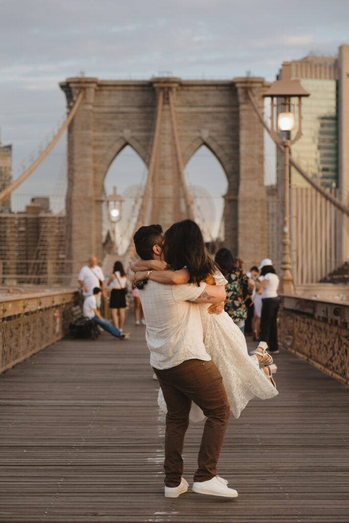 Brooklyn Bridge Proposal Photographer