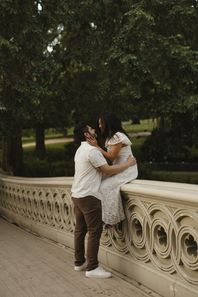 Central Park Engagement Photos