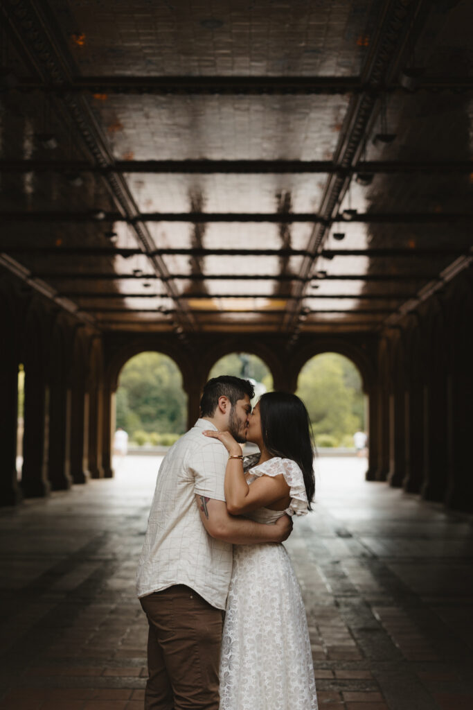 Central Park Engagement Photos