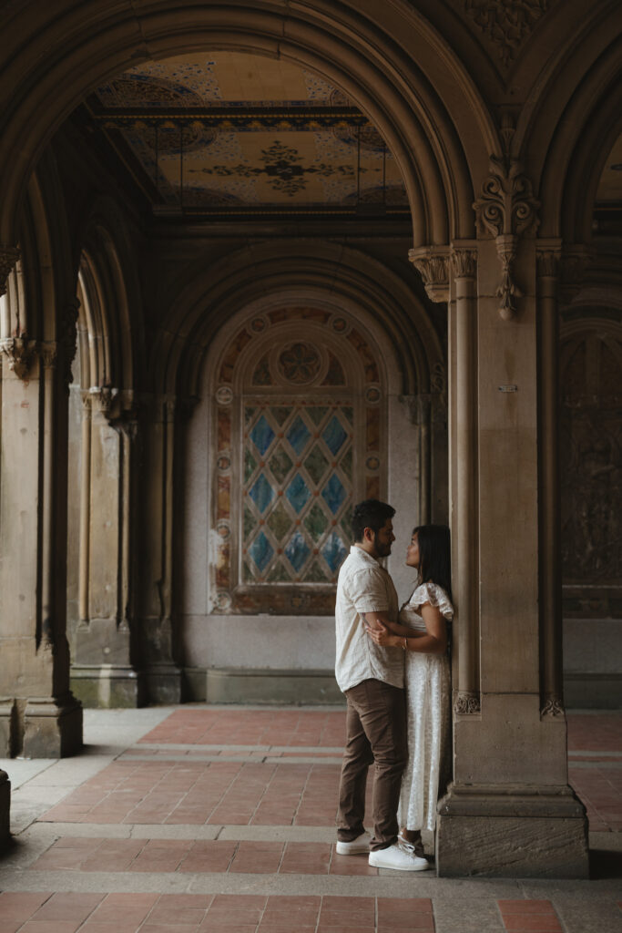 Central Park Engagement Photos