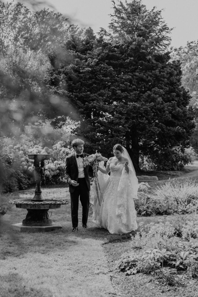 Castle Hill Inn Garden Party Wedding