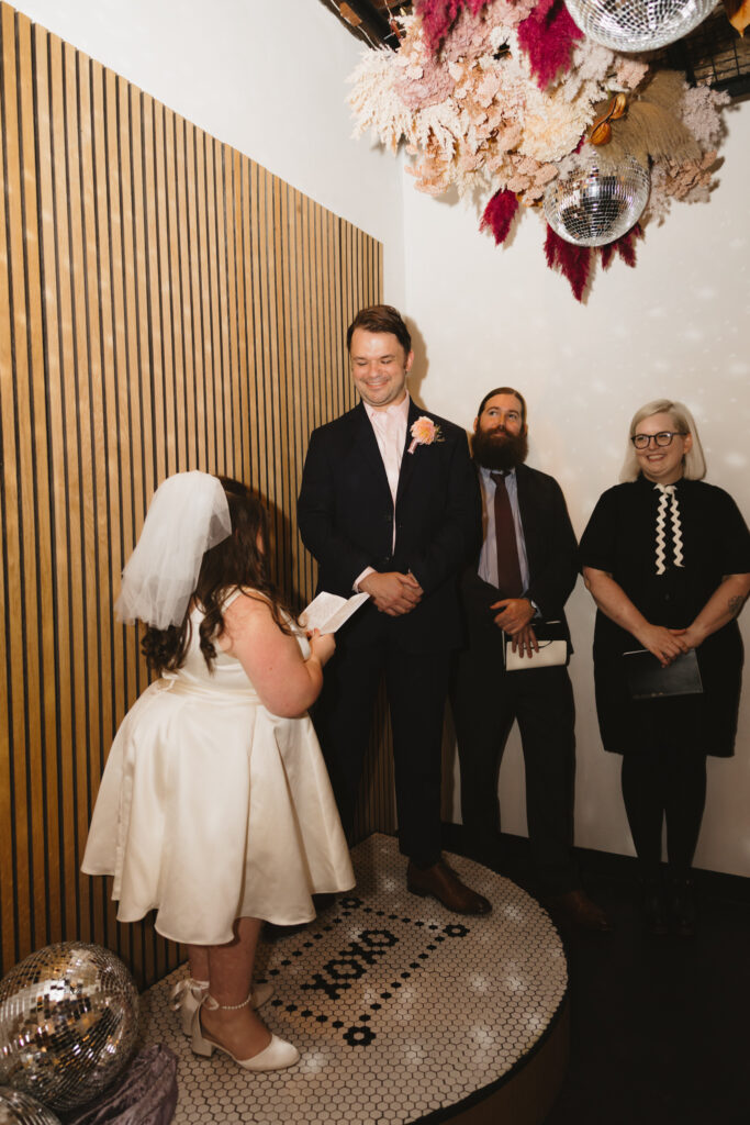 Dearly Studio Intimate Elopement in Boston, MA