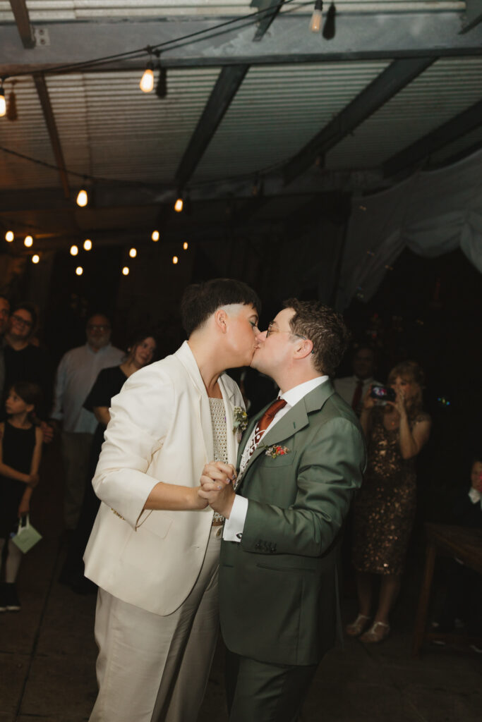 Brooklyn Grange Rooftop Farm Jewish Wedding // Queer Wedding Photographer