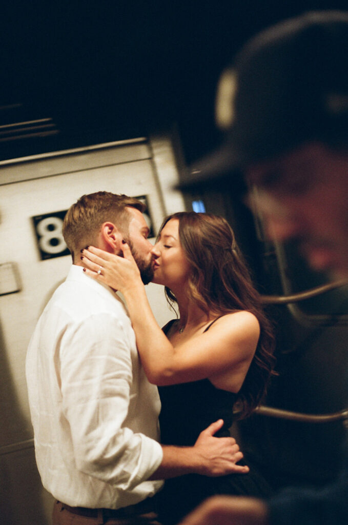 New York Documentary Photographer // Williamsburg Engagement Session