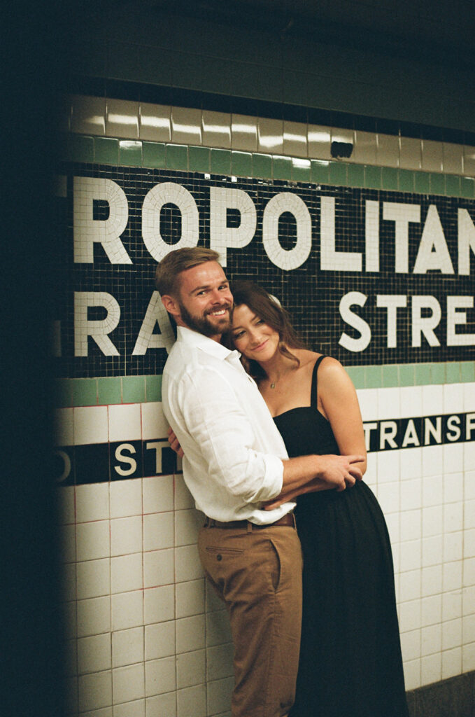 New York Documentary Photographer // Williamsburg Engagement Session