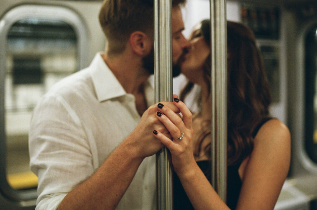 New York Documentary Photographer // Williamsburg Engagement Session