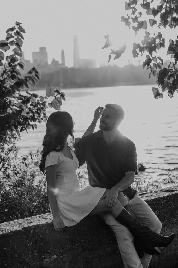 New York Documentary Photographer // Williamsburg Engagement Session