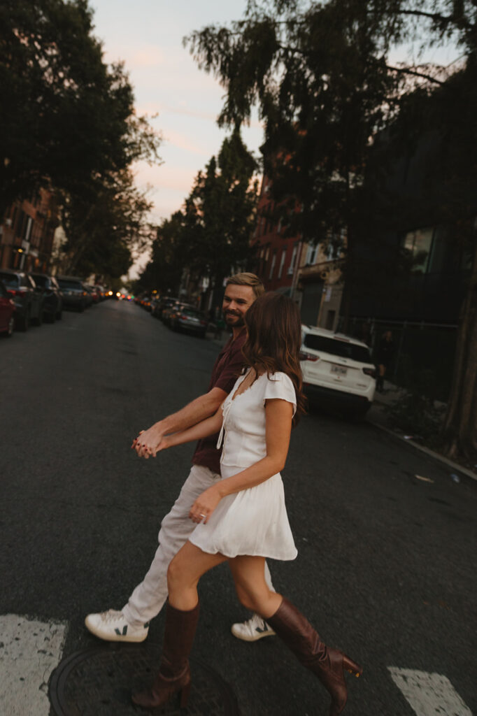 New York Documentary Photographer // Williamsburg Engagement Session
